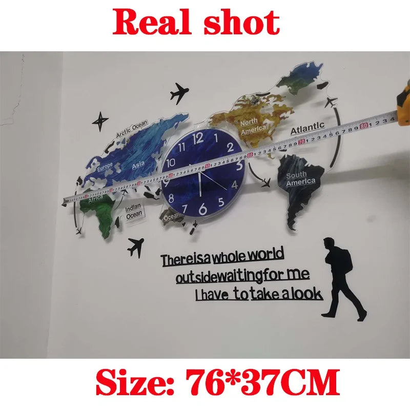 New Hot Unique Acrylic Wall Clock