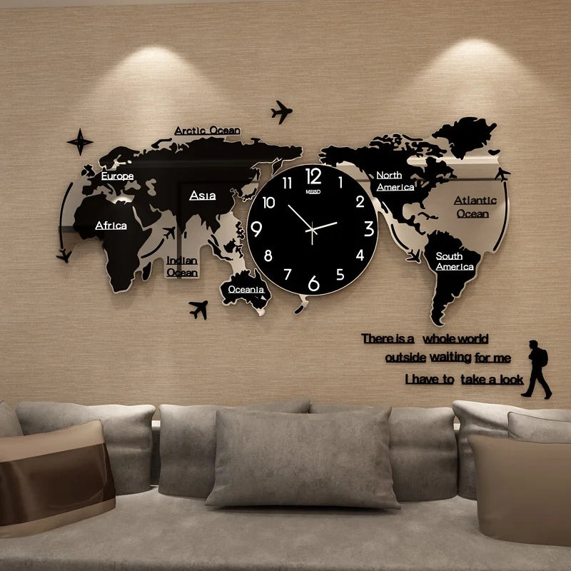 New Hot Unique Acrylic Wall Clock